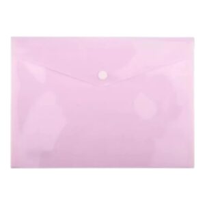 SOBRE PP A4 C/BOTON ROSA PASTEL AVIOS