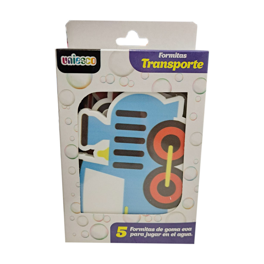 FORMITAS P/JUGAR EN EL AGUA TRANSPORTE
