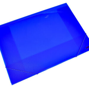 CARPETA 3 SOLAPAS PP 35X50 AZUL AVIOS