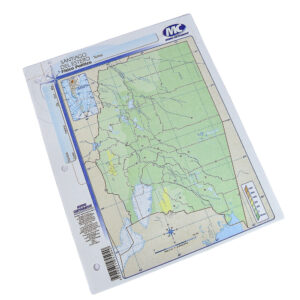 MAPA N3 X40U FISICO POLITICO SANTIAGO DEL ESTERO