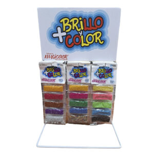 EXHIBIDOR BRILLANTINA MAGICOLOR SURTIDA X30U