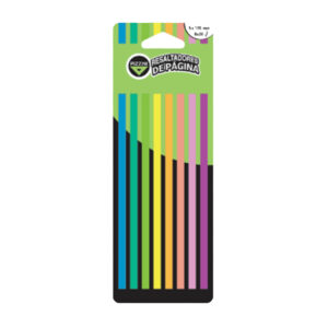 SENALADOR DE PAGINA CLEAR FLUO PIZZINI 135X5MM