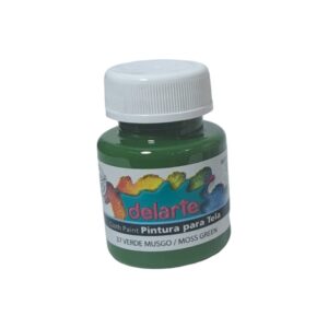 PINTURA P/TELA PLAYCOLOR 37CC VERDE MUSGO C/U
