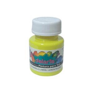 PINTURA P/TELA PLAYCOLOR 37CC AMARILLO LIMON C/U