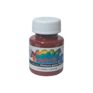 PINTURA P/TELA PLAYCOLOR 37CC CARMIN C/U