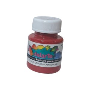 PINTURA P/TELA PLAYCOLOR 37CC ROJO CADMIO C/U