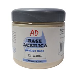 BASE ACRILICA AD 200CC MANTECA C/U
