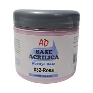 BASE ACRILICA AD 200CC ROSA C/U