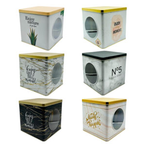 LATA PANETONE C/VISOR SURTIDAS C/U