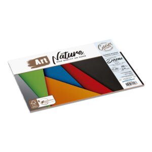 BLOCK CARTULINA COLOR 17X25 20HS 200GR PLANTEC C/U /13821