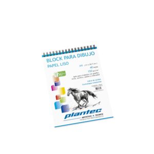 BLOCK P/DIBUJO ANILLADO A4 150GR 40H PLANTEC C/U /15622