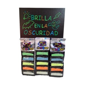 EXHIBIDOR BRILLANTINA MAGICOLOR BRILLA EN LA OSCURIDAD X20U
