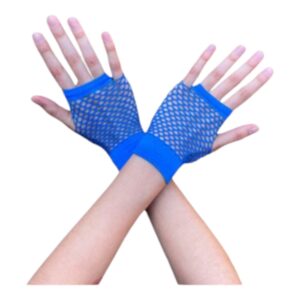 GUANTES DE RED CORTOS RETRO AZUL