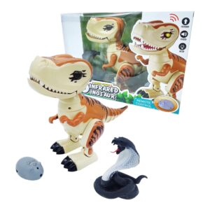 DINOSAURIO RADIO CONTROL C/LUZ Y SONIDO (15654) C/U