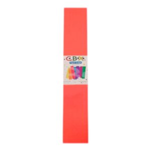 PAPEL CREPE CBX FLUO NARANJA C/U