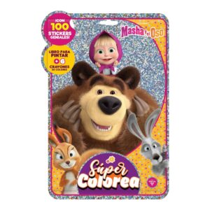 FLOW PACK SUPER COLOREA MASHA Y EL OSO (5902)