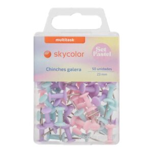 CHINCHE GALERA 23MM PASTEL SKYCOLOR X50U (CG2350P)
