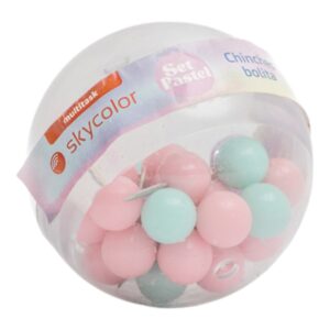 CHINCHE BOLITA ESFERA PASTEL SKYCOLOR X30U (CB92130P)