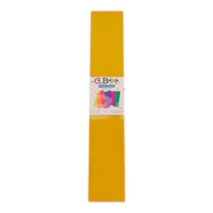 PAPEL CREPE CBX AMARILLO ORO C/U