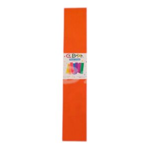 PAPEL CREPE CBX NARANJA C/U