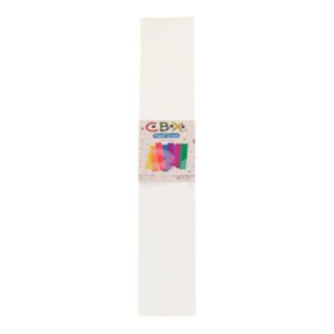 PAPEL CREPE CBX BLANCO C/U
