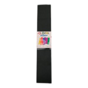 PAPEL CREPE CBX NEGRO C/U