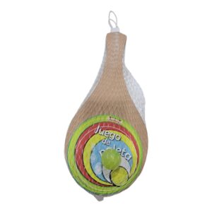 JUEGO DE PALETA N2 MADERA C/PELOTA PLASTICA C/U
