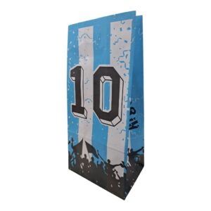 BOLSAS CANDY BAR X 10 ESTAMPADA ARGENTINA