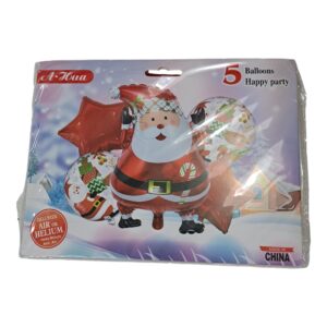 SET GLOBOS X 5 NAVIDAD MOD1 CADENACI C/U