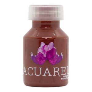 PINTURA P/TELA ACUAREL 50CC BORGONA C/U