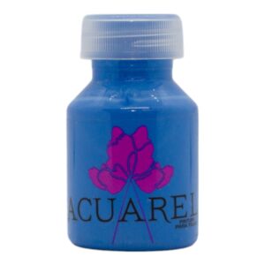 PINTURA P/TELA ACUAREL 50CC CELESTE C/U