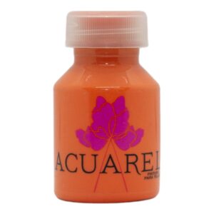 PINTURA P/TELA ACUAREL 50CC CORAL C/U