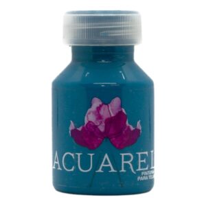PINTURA P/TELA ACUAREL 50CC TURQUESA CLARO C/U