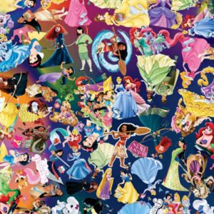 PAPEL P/FORRAR FANTASIA PRINCESAS X5U