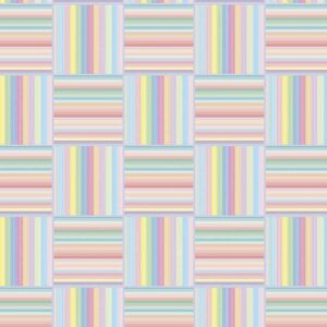 PAPEL P/FORRAR FANTASIA CUADROS COLORES X5U