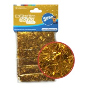 BRILLANTINA STICK DORADO