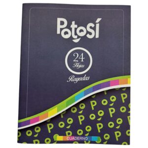 CUADERNO FLEX N1 16X21 24HJS RAYAS POTOSI X30U