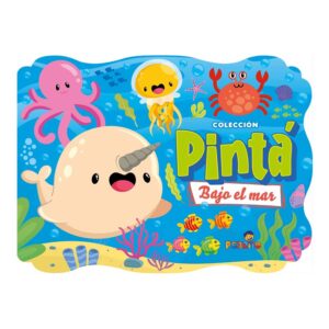 LIBRO PINTA BAJO EL MAR
