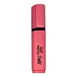 RESALTADOR TRABI HI TEXTER PASTEL CORAL C/U