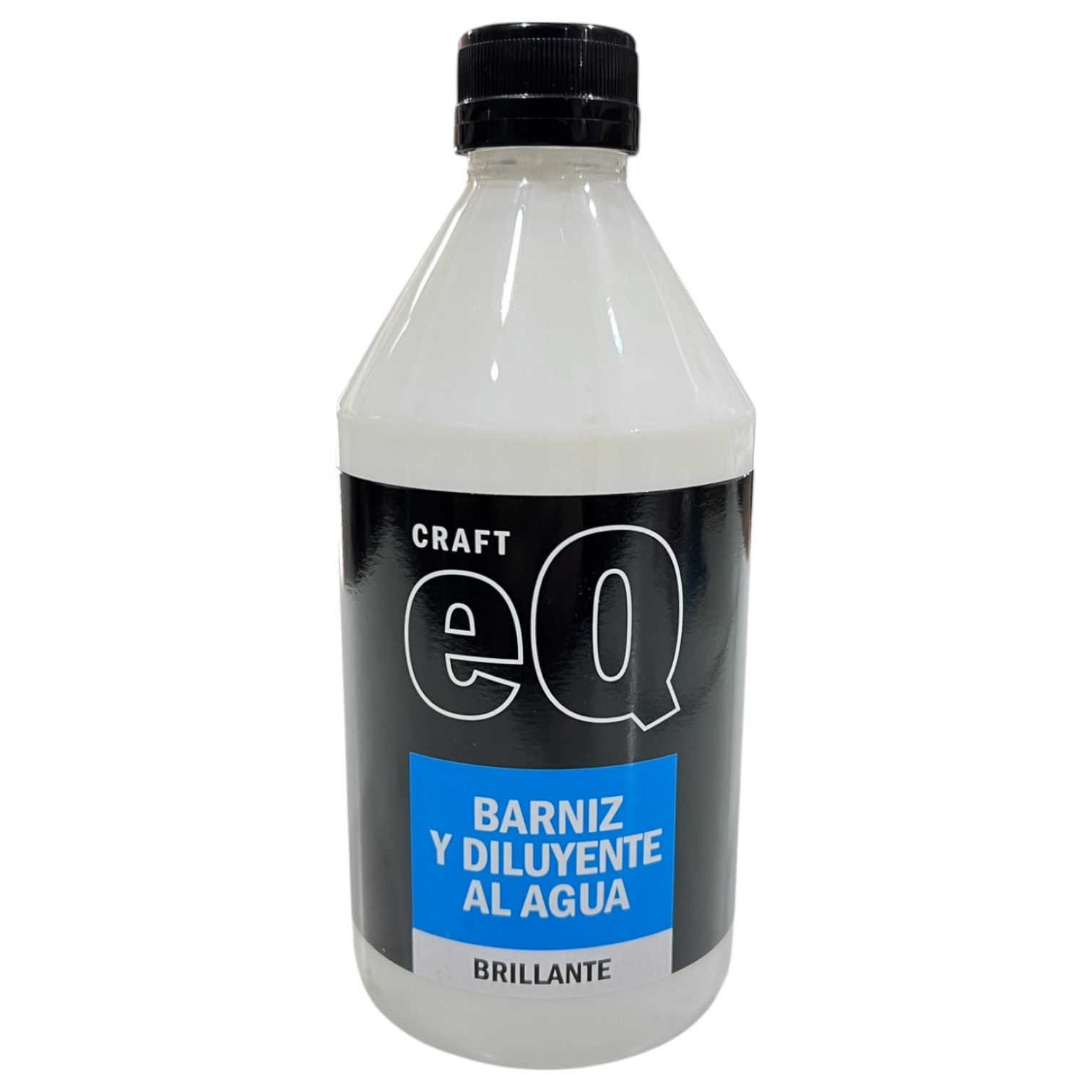 BARNIZ Y DILUYENTE EQ BRILLANTE AL AGUA X500CC C/U
