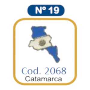 PIN METAL ARGENTINA N19 CATAMARCA C/U