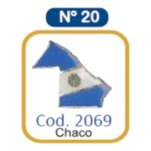 PIN METAL ARGENTINA N20 CHACO C/U