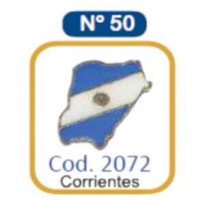 PIN METAL ARGENTINA N50 CORRIENTES C/U