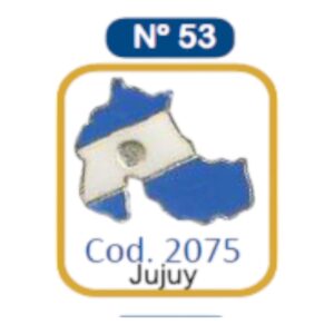 PIN METAL ARGENTINA N53 JUJUY C/U