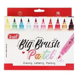 MARCADOR TRABI ART BRUSH PASTEL X10U C/U