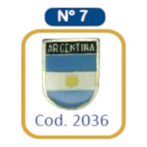 PIN METAL ESCUDO ARGENTINO C/U /7