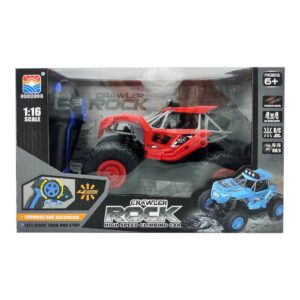 AUTO CAMIONETA 4X4 R/C BATERIA RECARGABLE 29X14CM C/U