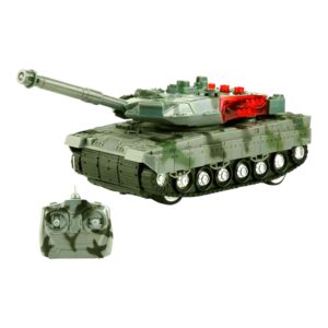 TANQUE R/C 4 DIRECCIONES, LUCES, SONIDO 26X34CM C/U