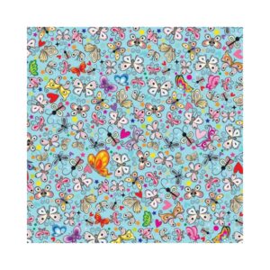 PAPEL AFICHE OBRA FANTASIA 70X100CM MANCHITAS MARIPOSA X10U