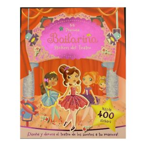 LIBRO MI PRECIOSA BAILARINA STICKERS DEL TEATRO 21X26CM 20PAG SPLASH C/U /9078